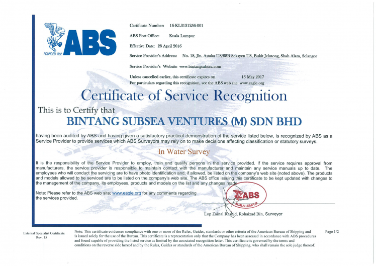 Bintang Subsea Ventures ABS CERT 2016 - _2
